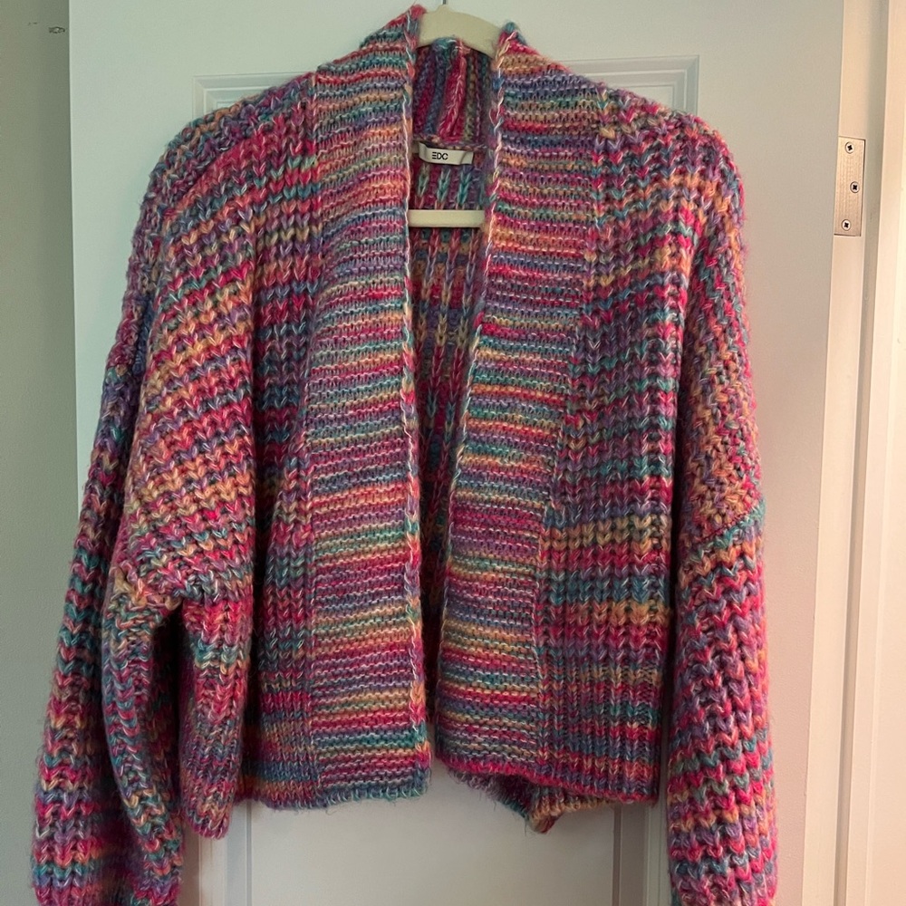 Esprit crop knitted sweater